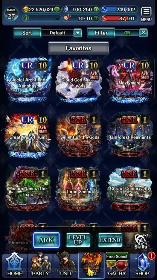 Last Cloudia Accounts GLOBAL|Rank 27|100K Crystal|Collab [Benimaru,Hinat image 12