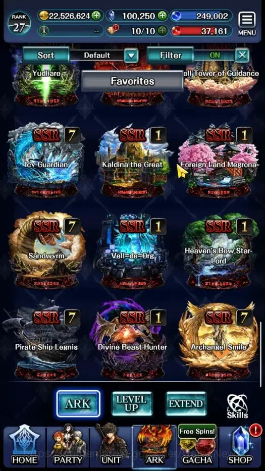 Last Cloudia Accounts GLOBAL|Rank 27|100K Crystal|Collab [Benimaru,Hinat image 16