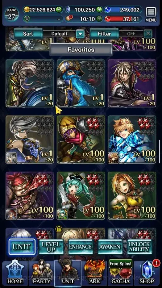 Last Cloudia Accounts GLOBAL|Rank 27|100K Crystal|Collab [Benimaru,Hinat image 4