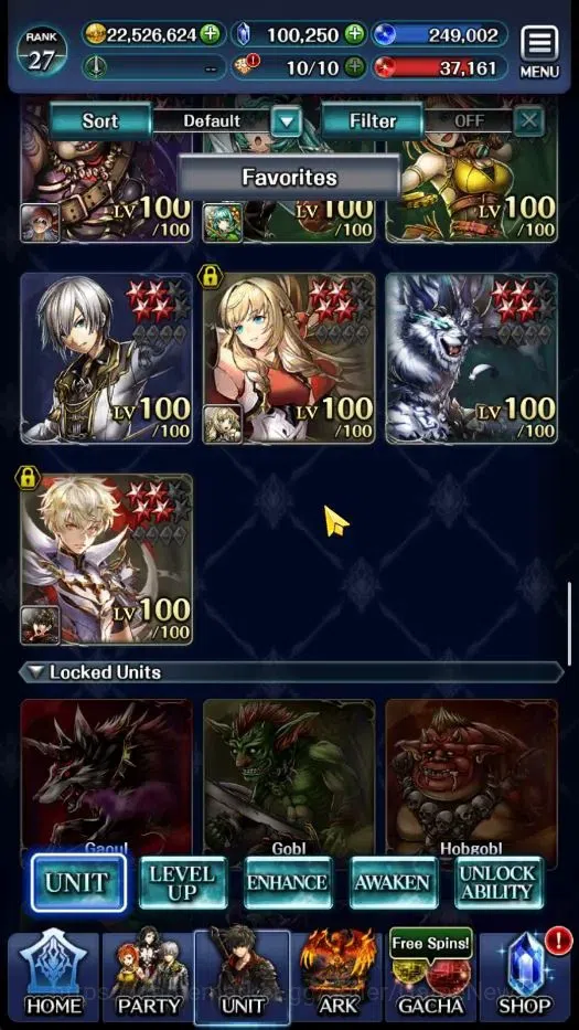 Last Cloudia Accounts GLOBAL|Rank 27|100K Crystal|Collab [Benimaru,Hinat image 5