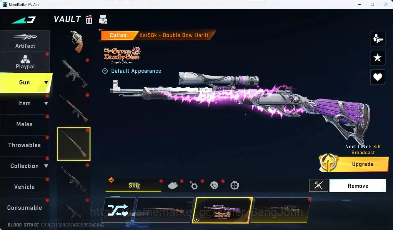 Blood Strike Accounts ASIA | ETERNAL: Desert Eagle|3 Collab Guns (2 7DS, image 16