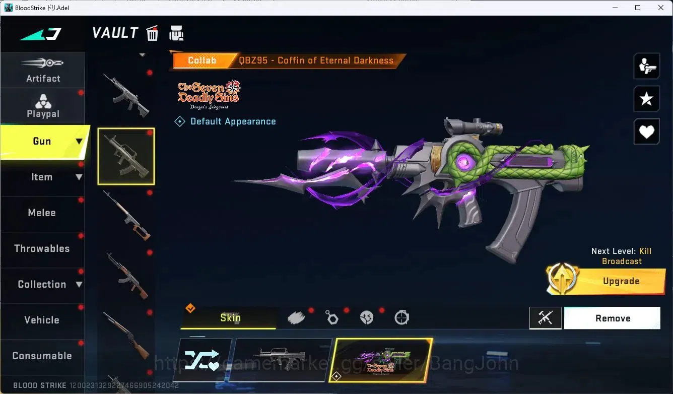 Blood Strike Accounts ASIA | ETERNAL: Desert Eagle|3 Collab Guns (2 7DS, image 17