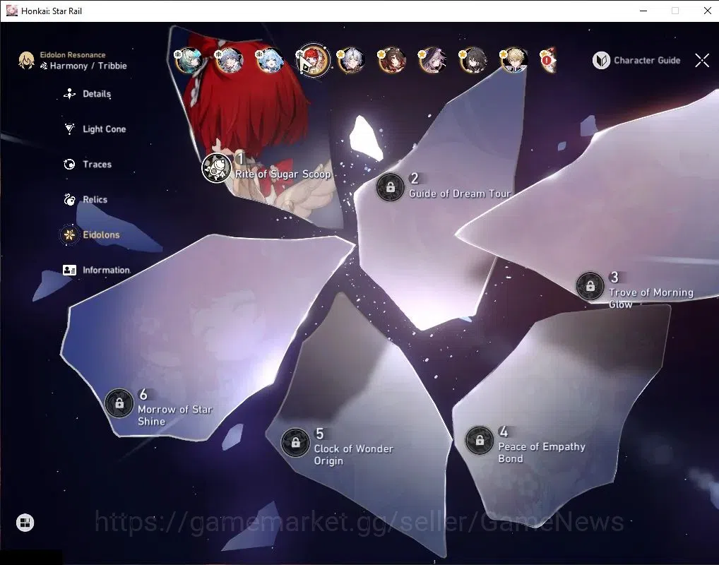 Honkai Star Rail Accounts Asia|TL 70|Phainon&The Herta Prem Team|13 Limited| image 5