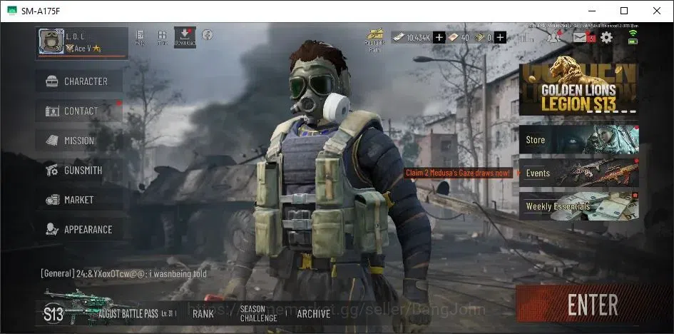 Arena Breakout Accounts High Value Mobile |Lv.30|CV 10M|SV 30M| 1 Name Change Card|Exclusive Ba T951|Melee Crowbar|Check SS 1