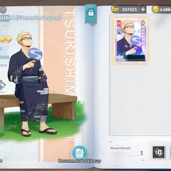 HAIKYU!! FLY HIGH Accounts SEA |Lvl 30|1 SP (Tsukishima Fw Festv)+Memo|1 UR (Kageyama)|10 SSR (Ryunosuke,Lev