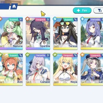 Stella Sora Accounts GLOBAL|Fresh Starter Lv 1|3 SSR 2 Limit (Donna,Sparkla),Nazuna|10 Sprout Ticket,2k Gold