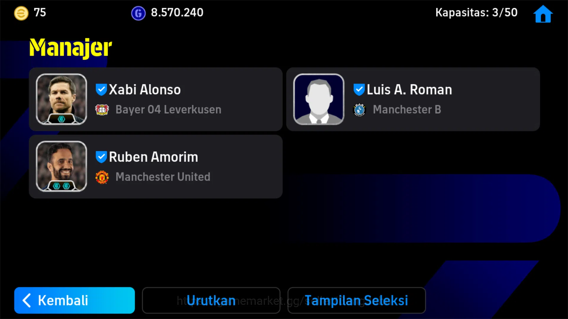 eFootball Accounts Android Pwr 3141 | ST: Omar Marmoush, Marselino Fe image 7