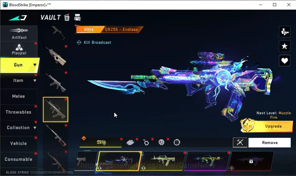 Blood Strike Accounts ASIA|ETERNAL[Galil-Noxdra Lv3,Vector-Shadowdrake L image 12
