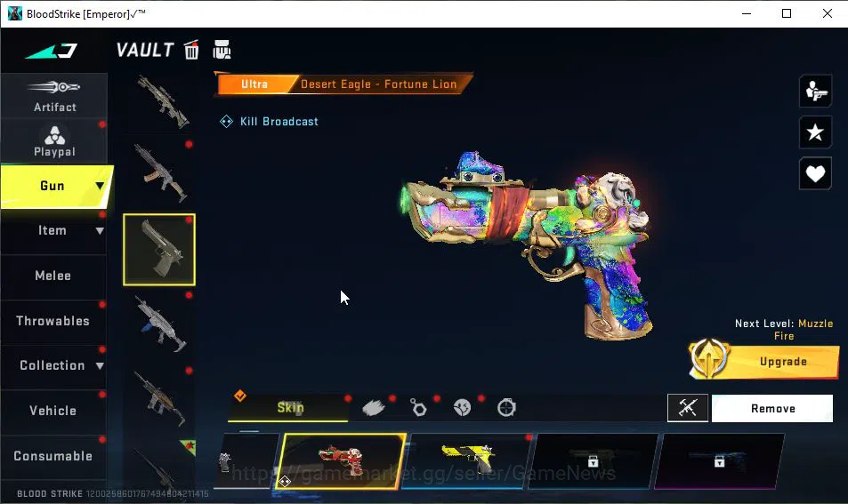 Blood Strike Accounts ASIA|ETERNAL[Galil-Noxdra Lv3,Vector-Shadowdrake L image 17