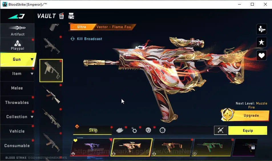 Blood Strike Accounts ASIA|ETERNAL[Galil-Noxdra Lv3,Vector-Shadowdrake L image 18