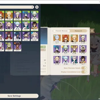 Genshin Impact Accounts Others Asia|AR 39|2 Limited (Odette,Mavuika)|Low Quest & Map|All Unset|Reuni ON|Male MC|Take