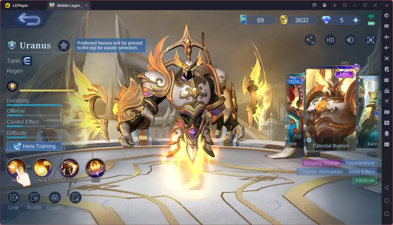 Mobile Legends: Bang Bang Accounts Global|Hero 60|Skin 53|Seasoned|Prime Granger|Spon image 2