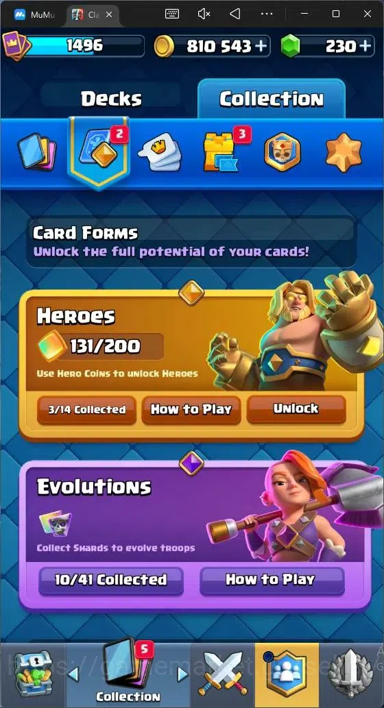 Clash Royale Accounts Mobile |CL 1496|KTL 14 |8500 Trophy|121 Card|8 Cha image 12
