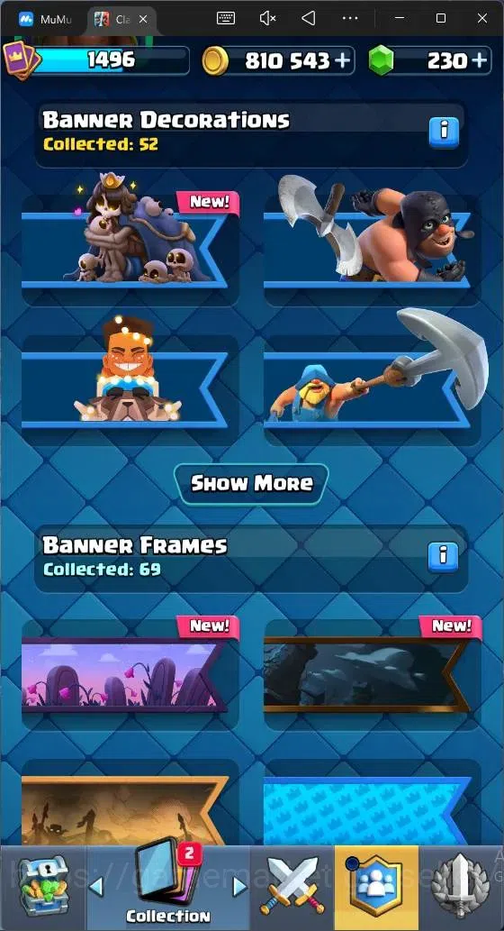 Clash Royale Accounts Mobile |CL 1496|KTL 14 |8500 Trophy|121 Card|8 Cha image 15