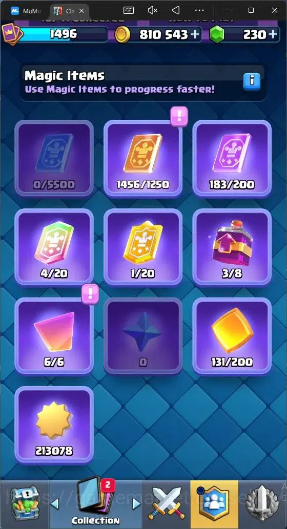 Clash Royale Accounts Mobile |CL 1496|KTL 14 |8500 Trophy|121 Card|8 Cha image 19