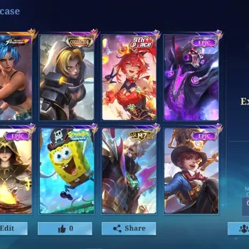 Mobile Legends: Bang Bang Accounts Collector Global|120H 175S|Expert|KOF Karina|Collector Natalia|P.ace Fanny|Epic