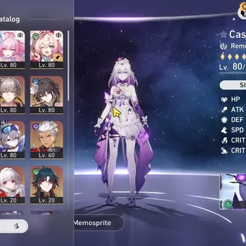 Honkai Star Rail Accounts Others Asia|TL 68|1 PremTeam|14 Limited (Castorice,Archer)+Sign Mortenax Blade E2,Cyrene E2,Fu
