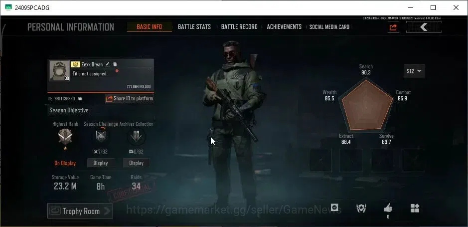 Arena Breakout Accounts MOBILE|Lv 30|SV 23M|CV 20,8M|Peace Set|Infil T03,A image 2