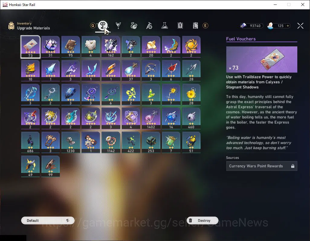 Honkai Star Rail Accounts Asia|TL 52|8 Limited|Cerydra,Firefly,Tribbie,Dan H image 6