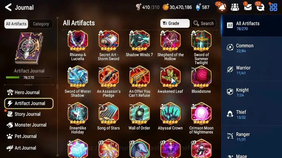 Epic Seven Accounts GLOBAL UnVerif|13 ML(Salome,NM Luna,LC Bellona,Etc image 11