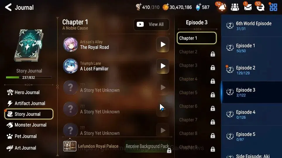 Epic Seven Accounts GLOBAL UnVerif|13 ML(Salome,NM Luna,LC Bellona,Etc image 12