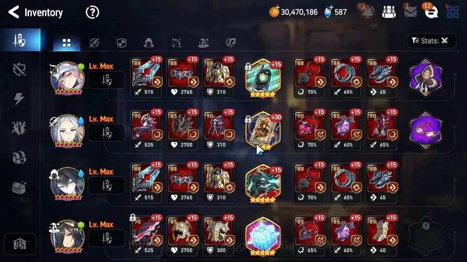 Epic Seven Accounts GLOBAL UnVerif|13 ML(Salome,NM Luna,LC Bellona,Etc image 16