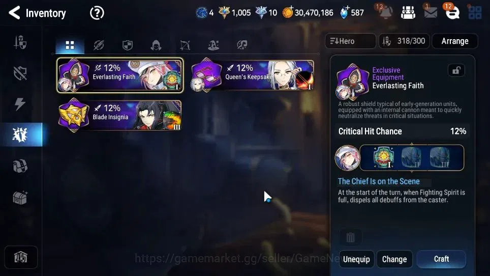 Epic Seven Accounts GLOBAL UnVerif|13 ML(Salome,NM Luna,LC Bellona,Etc image 19