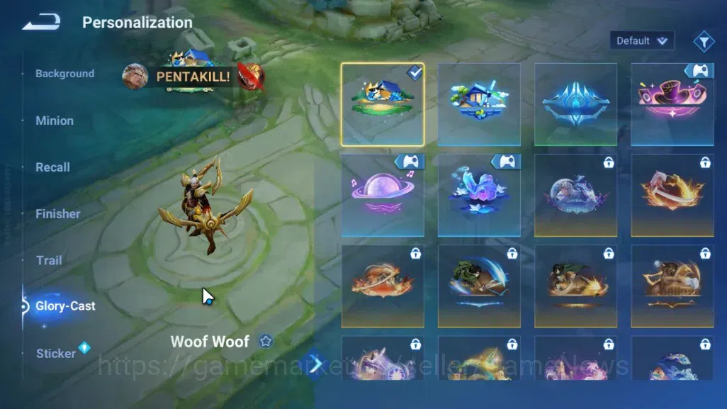 Honor of Kings Accounts Hero 41 Skin 25|3 Collab AOT Eren,Annie,Heino,4 Ep image 9