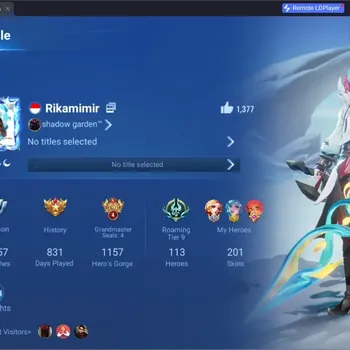 Honor of Kings Accounts Rare Skin Global|113H 201S|Legend Allain|Limbo Milady|Grandmaster Gan & Mo|3 Sanxingdui|8 Epic