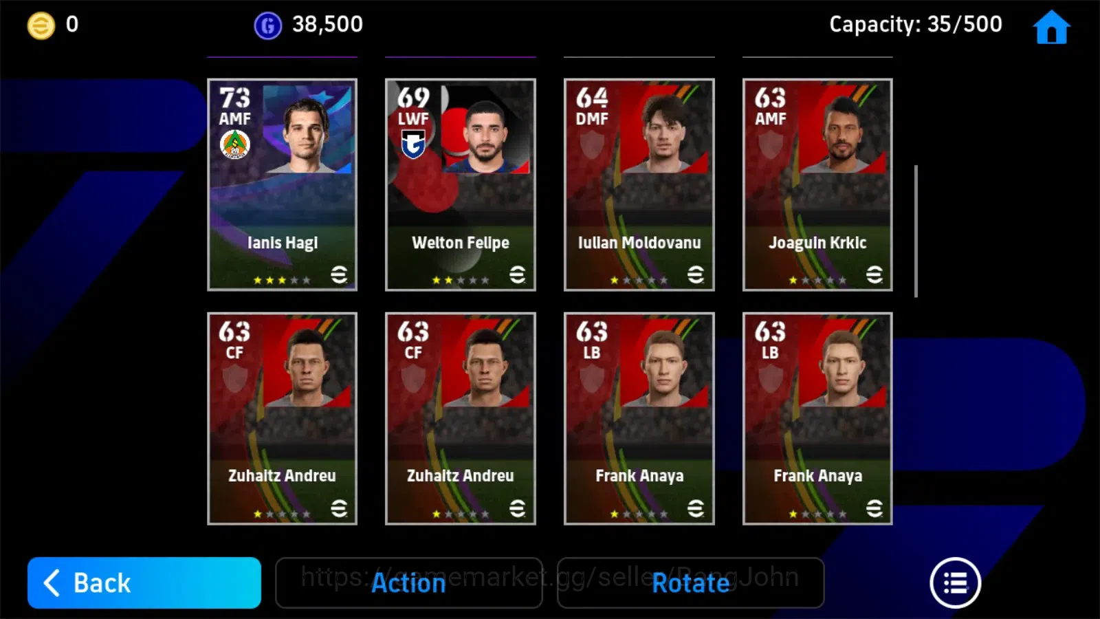 eFootball Accounts Android|PW 2562 | Peter Schmeichel Epic,Joan Garci image 1