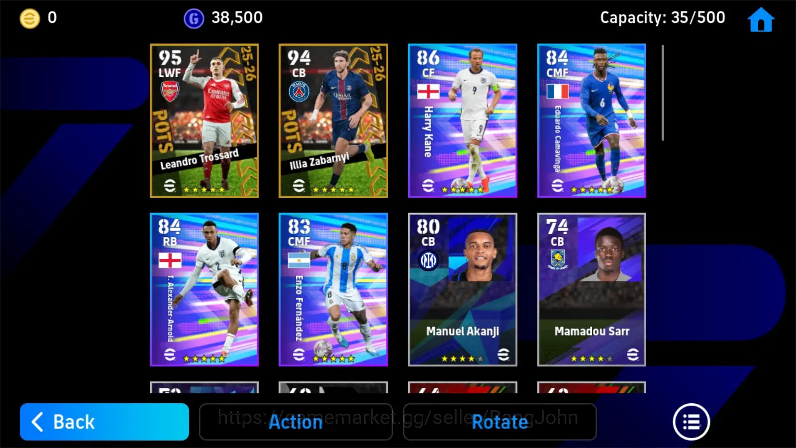 eFootball Accounts Android|PW 2562 | Peter Schmeichel Epic,Joan Garci image 2