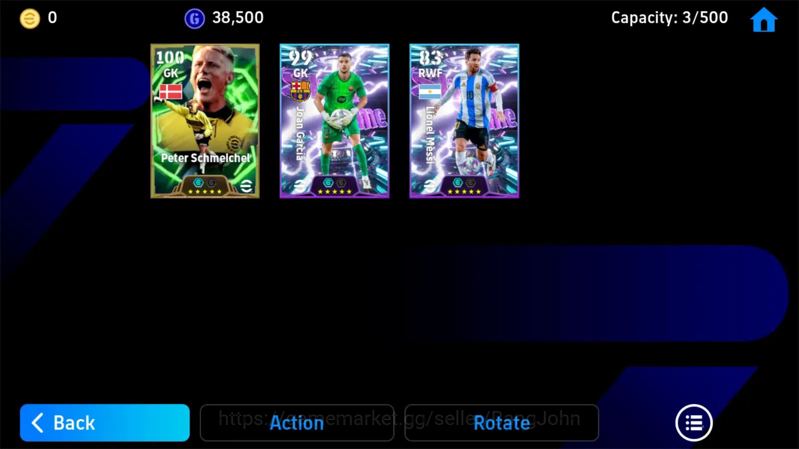 eFootball Accounts Android|PW 2562 | Peter Schmeichel Epic,Joan Garci image 3