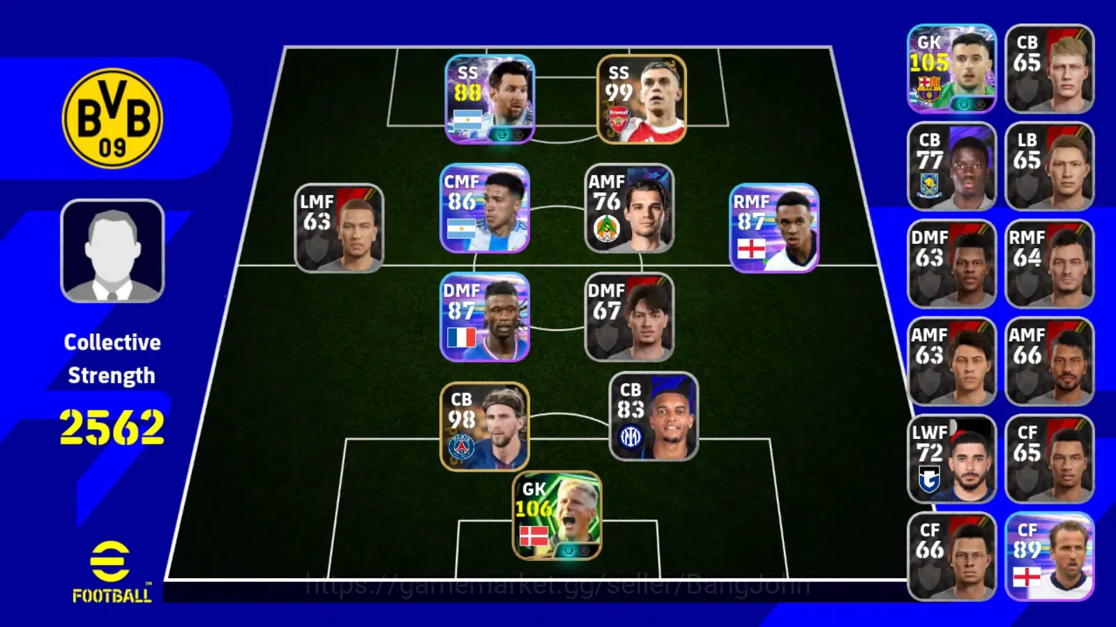 eFootball Accounts Android|PW 2562 | Peter Schmeichel Epic,Joan Garci image 6