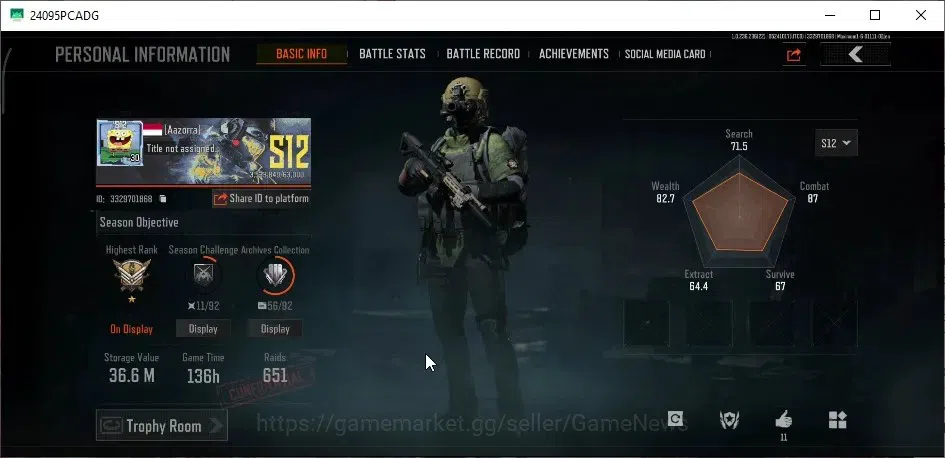 Arena Breakout Accounts MOBILE|Lv40|SV 36.6M|CV 24.4M|Maelstrom AUG,Quickh image 2