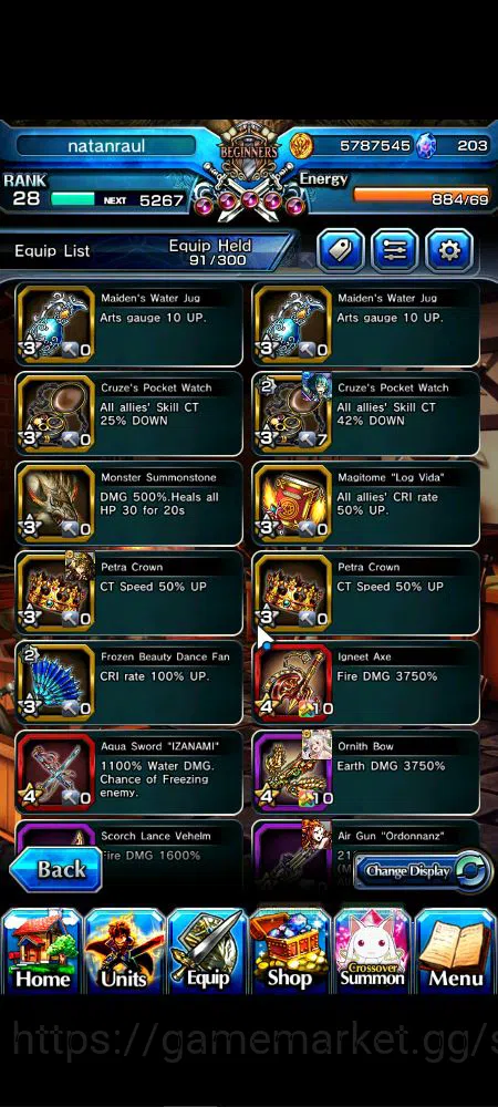 Grand Summoners Accounts Global|Rank 28|Starter 5 Ascend|Emiya,Orvell D.Gra image 11