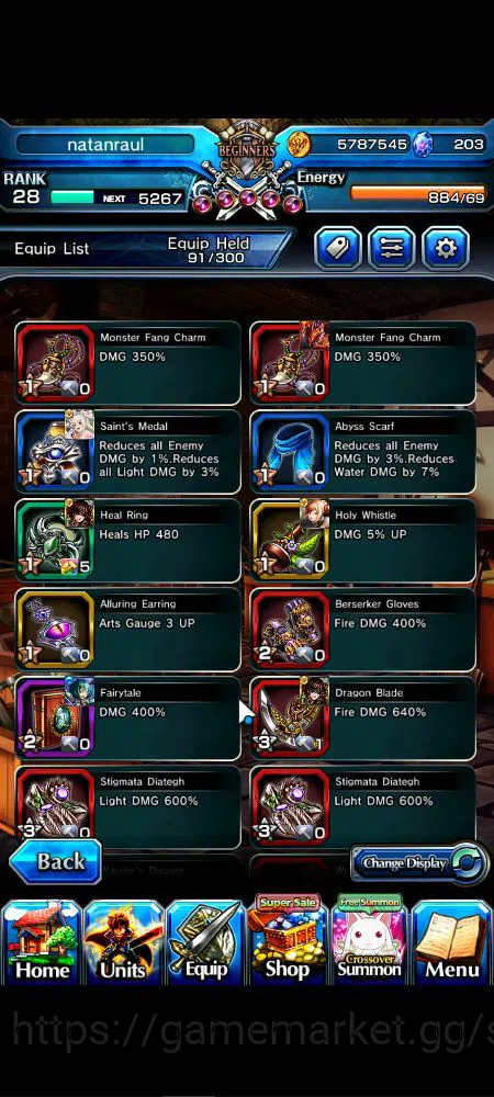 Grand Summoners Accounts Global|Rank 28|Starter 5 Ascend|Emiya,Orvell D.Gra image 4