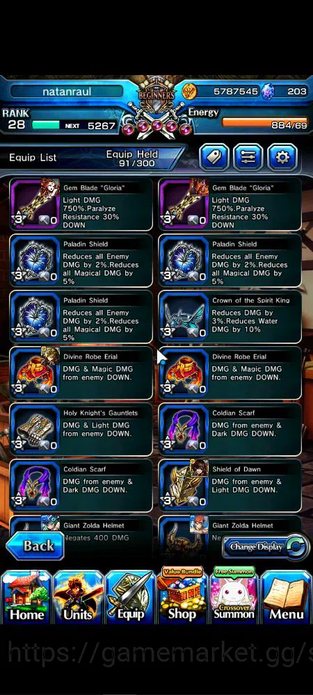 Grand Summoners Accounts Global|Rank 28|Starter 5 Ascend|Emiya,Orvell D.Gra image 9