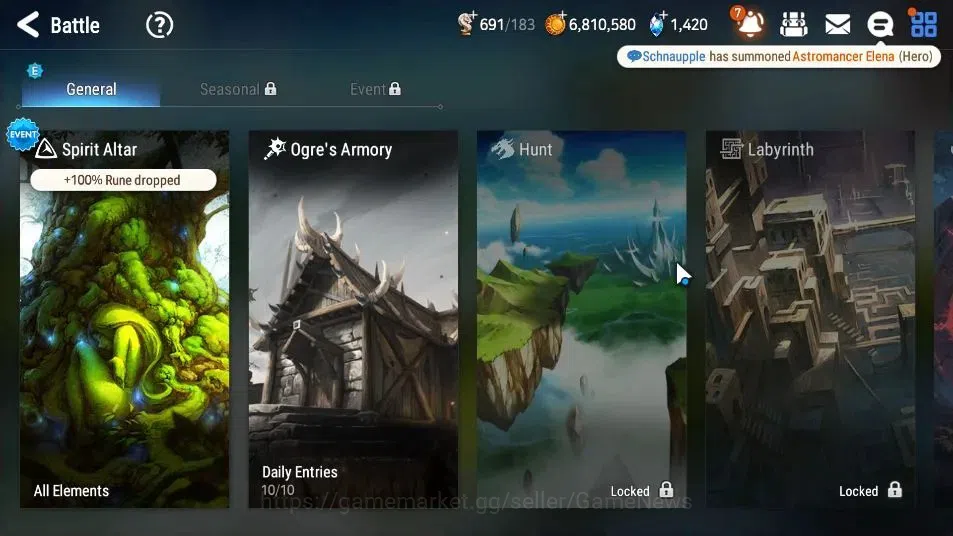Epic Seven Accounts GLOBAL Unverif|New Era|2 ML(Rhiana NLucel,EW Ludwi image 10