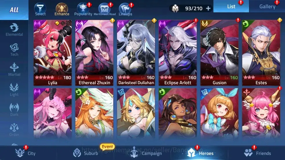Mobile Legends: Adventure Accounts Global |LV 65| 2153K Power|Vip5 |Camp 32-5| 2 UR [ image 3