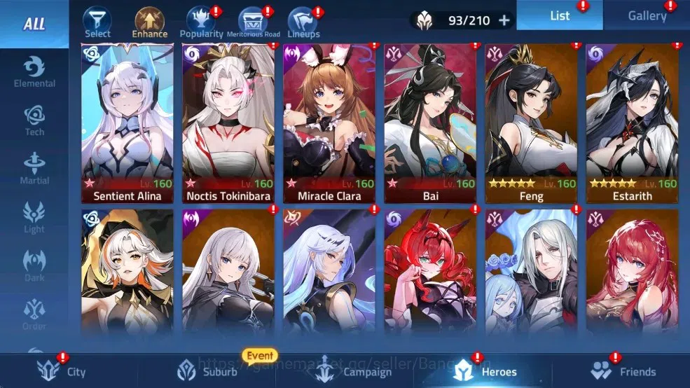 Mobile Legends: Adventure Accounts Global |LV 65| 2153K Power|Vip5 |Camp 32-5| 2 UR [ image 4