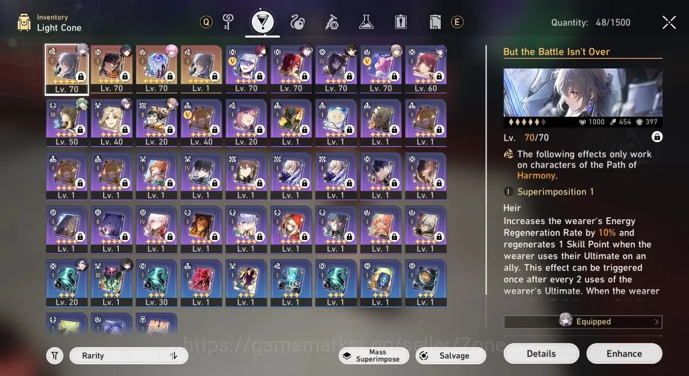 Honkai Star Rail Accounts Others ASIA|TL60|AllUnset|L70 5-star incl MBlade+sign,Cyrene,Huohuo|HoyoLog|TakeMail(HSR715Z) 3