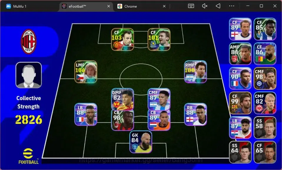 eFootball Accounts Android|PW 3147 |Epic Nedved, Berbatov, Shevchenko image 2