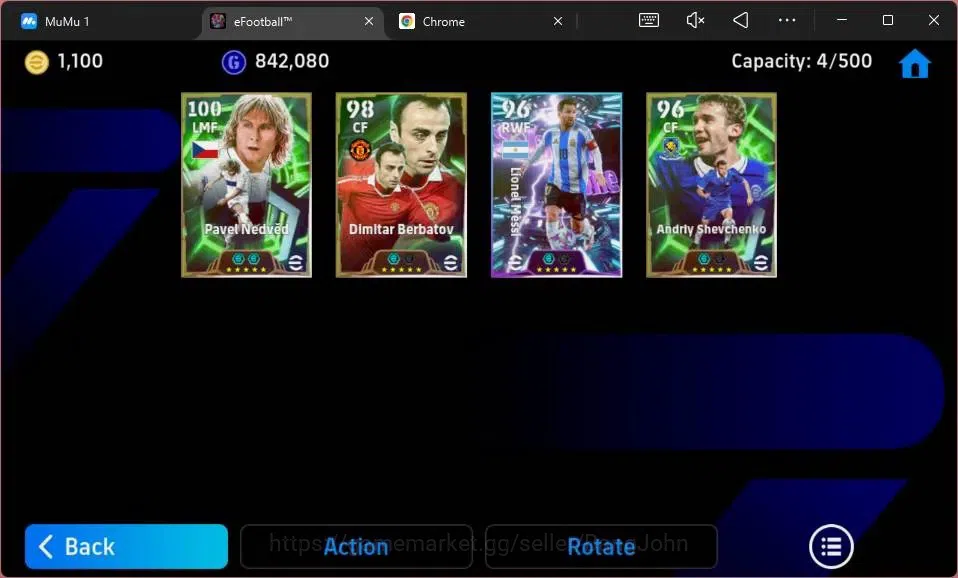 eFootball Accounts Android|PW 3147 |Epic Nedved, Berbatov, Shevchenko image 3