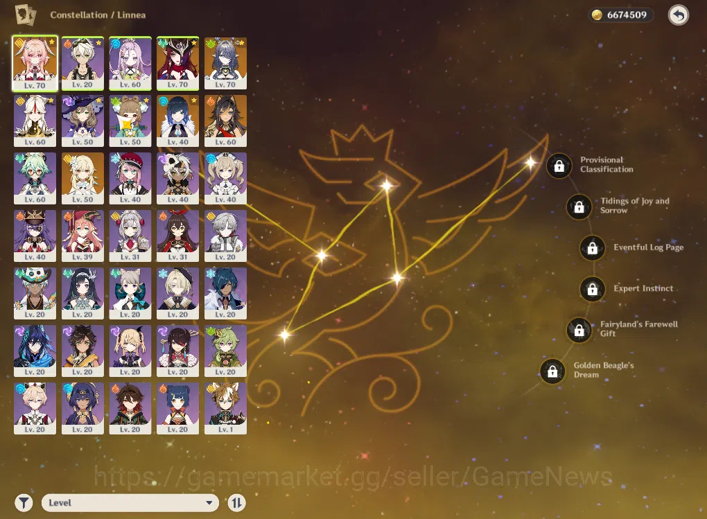 Genshin Impact Accounts ASIA|AR49|3Limited+3(*5Weapon)|Yelan,Lauma,Linnea, image 4