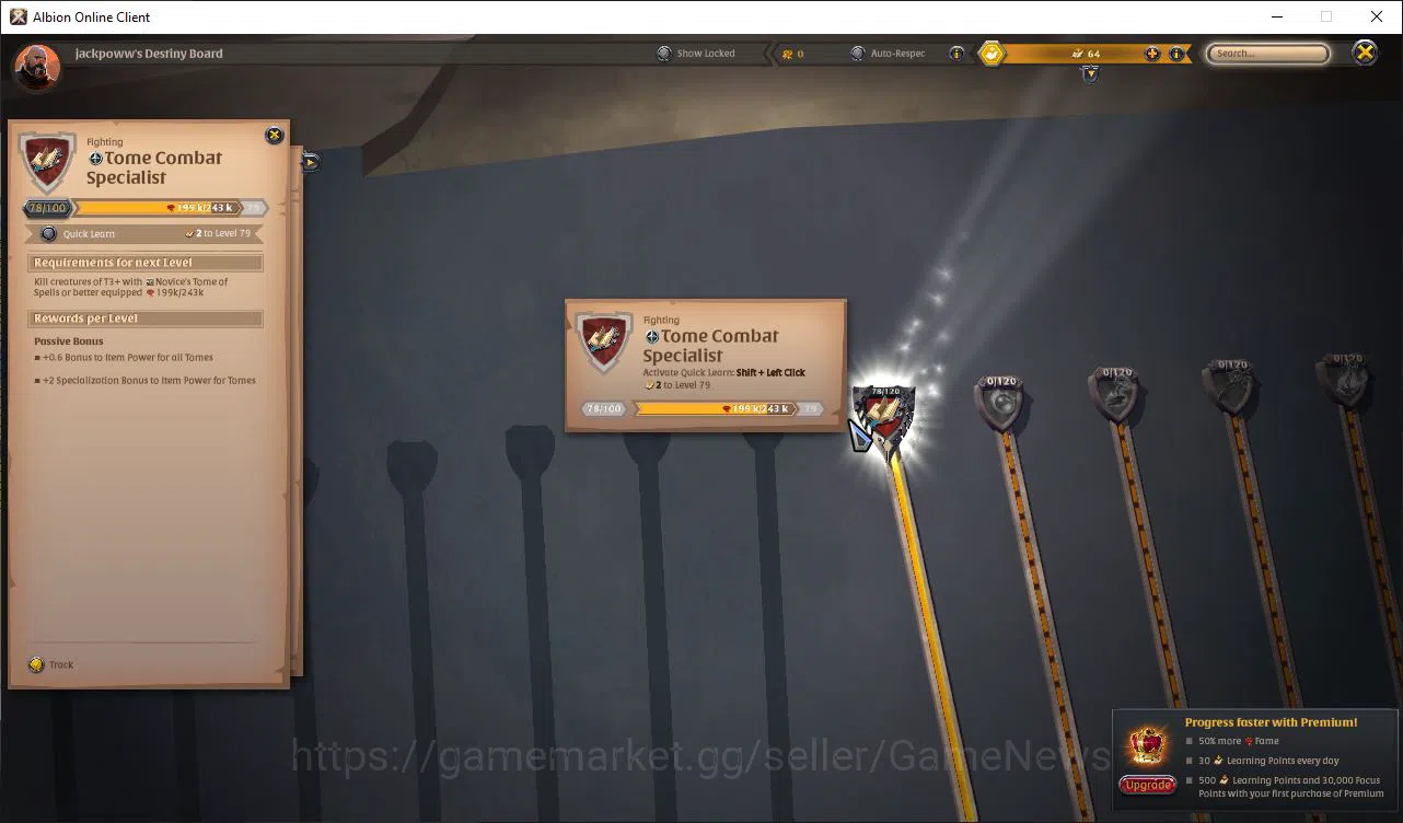 Albion Online Accounts ASIA|3,21M Total Fame -9,01M Silver|T8 Ore Miner-T image 10