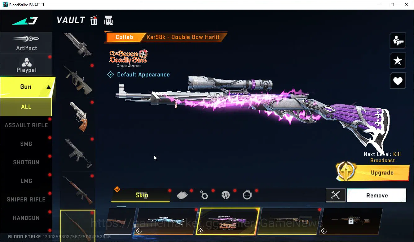 Blood Strike Accounts ASIA|Collab 7DS [AK47-Rhita,Karl98,QBZ95],BLEACH B image 10
