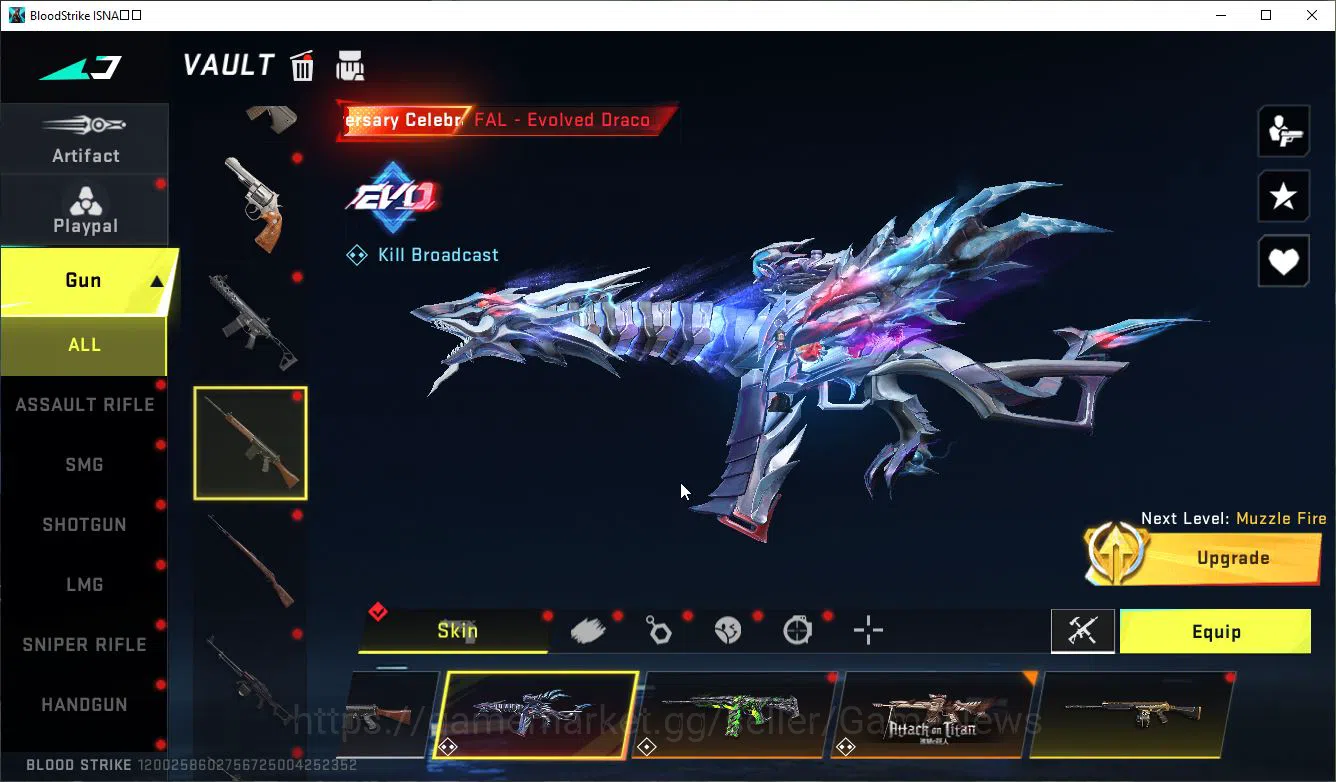Blood Strike Accounts ASIA|Collab 7DS [AK47-Rhita,Karl98,QBZ95],BLEACH B image 19