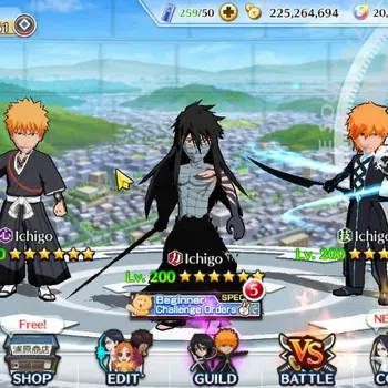 Bleach: Brave Souls Starter [GLOBAL]20K Orbs+Fresh All Story|Fierce[Stark,Tosh image 1