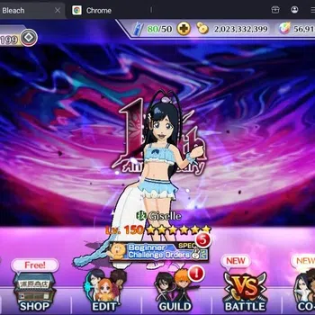 Bleach: Brave Souls Accounts Others Global |794K BP+56K Orb|6K Acc Ticket|Lisa & Genryusai Fierce