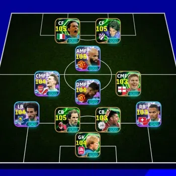 eFootball Accounts Legends & Iconic Players Collective strength 3218